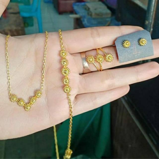 Kalung Emas Asli 24K Kadar 99,99%.