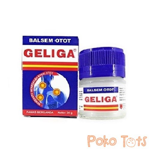 Balsem Otot Geliga 20gr Balsam Pereda Nyeri Otot Sendi 20 gr WHS