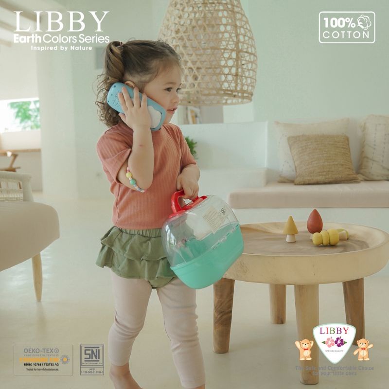 LIBBY LILO SKIRT 0-2 Tahun EARTH Colors Series - Rok Celana Bayi Anak