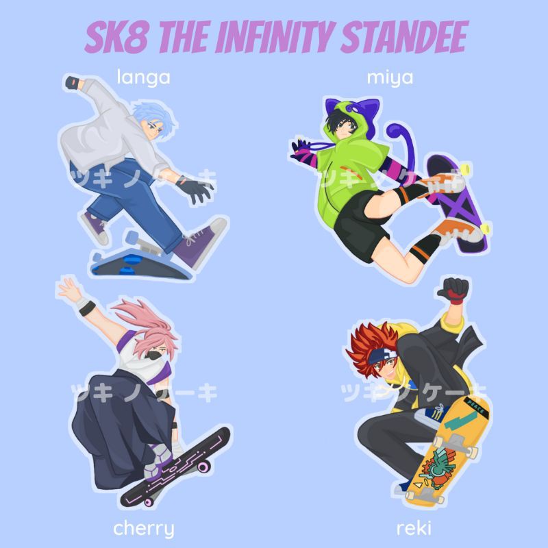 SK8 the infinity standee