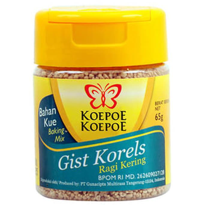 

31.87-Kue- Ragi Kering Gist Korels 65Gr (Koepoe-Koepoe) -Terlengkap-Termurah-Dijamin.