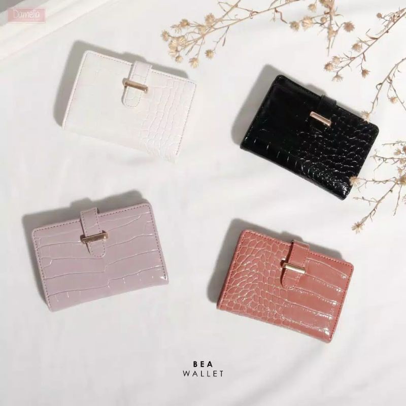 Damelia Dompet Bea Wallet BLACK By Melstore.jkt