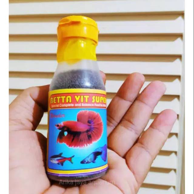 

Pakan ikan BETTA VIT SUPER pakan segala macam ikan hias murah cirebon