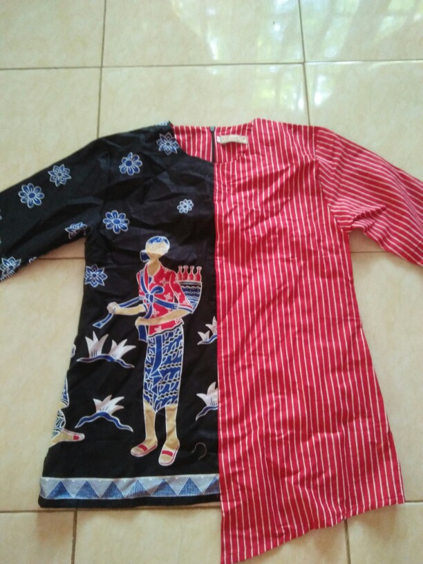 Atasan Batik Dolby Dolbi Dobby Doby Tenun Sutra Tulis Halus Katun Atbm Baron ,sarombit Atasan