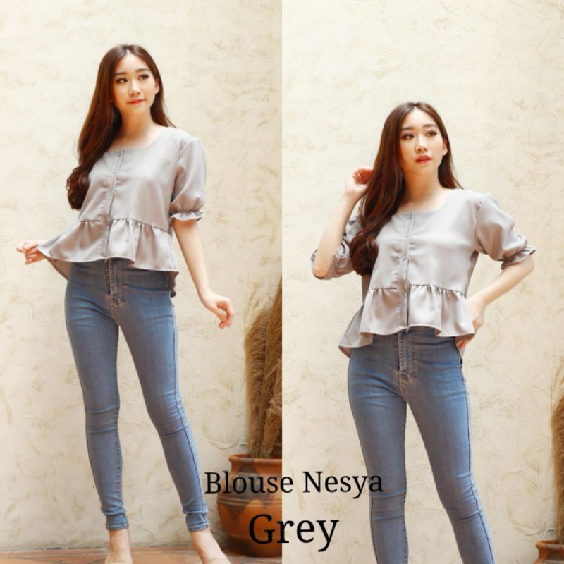 Blouse Neysa Grey