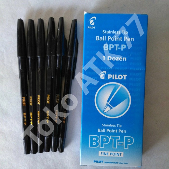 

Pen Pilot BPTP Model Cabut Hitam 1 lsn lusin 12pcs Bagus Murah READY STOCK
