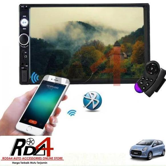 Tape Mobil Head Unit Double Din Mirror Link Android Ayla rod4