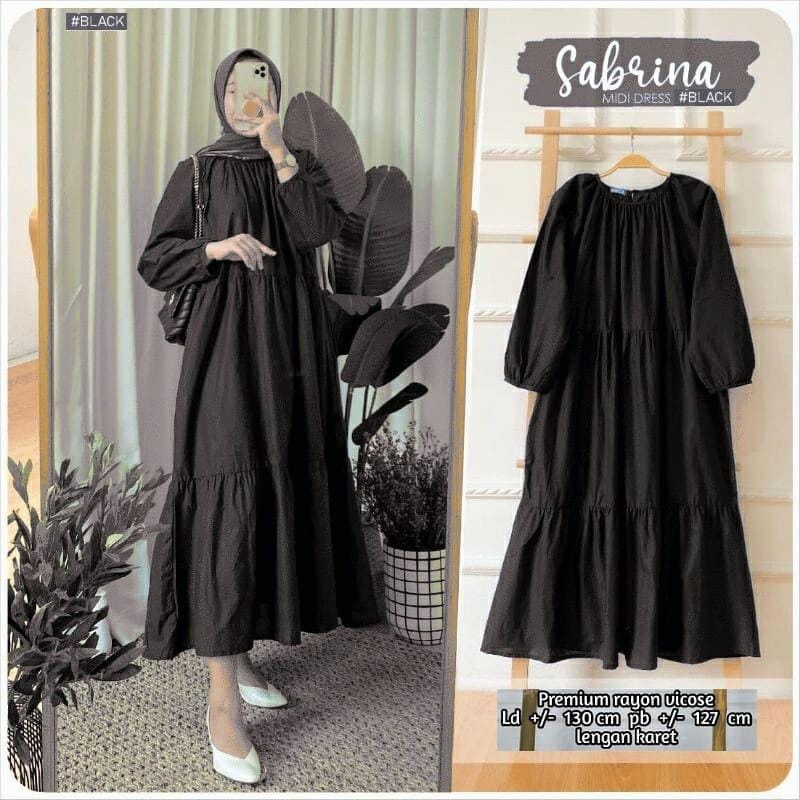 MIDI DRESS - Gamis midi sabrina - GAMIS MIDI - GAMIS DEWASA