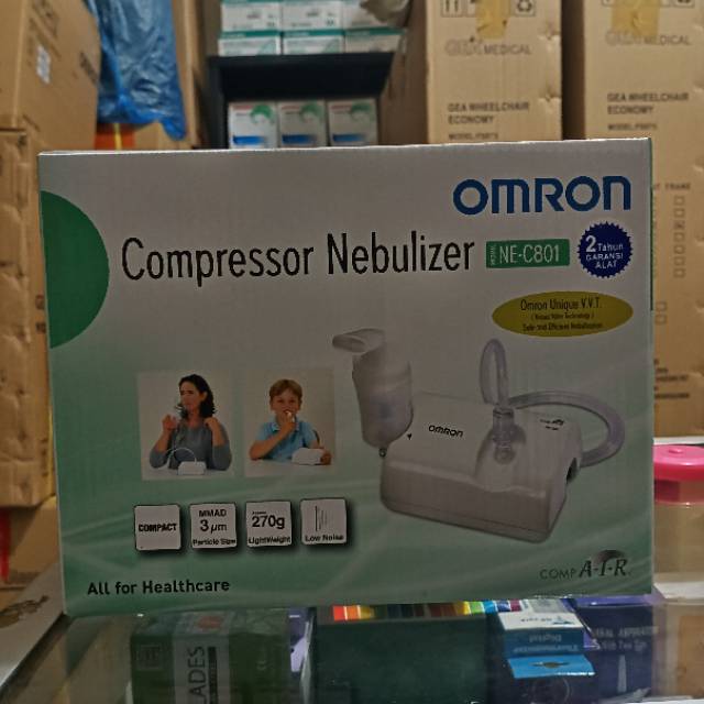 Nebulizer Omron NE C801 Original Garansi Resmi 2 thn