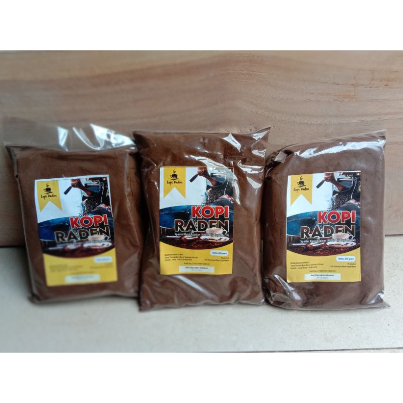 

200 Gram Kopi Robusta Lereng Gunung Harga Terjangkau