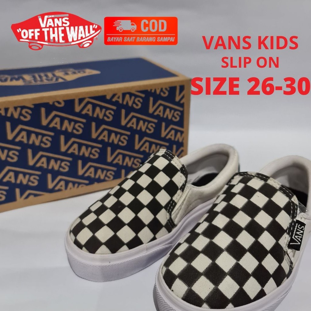 [BISA COD ] BAYAR DITEMPAT | VANS OLDSKOOL KIDS 100% LOKAL SIZE 26-30 SEPATU VANS ANAK LAKI-LAKI