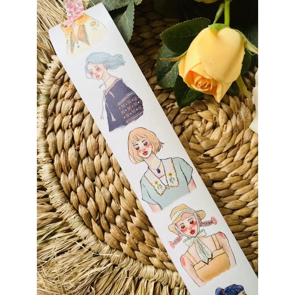 

la dolce vita girl washi tape
