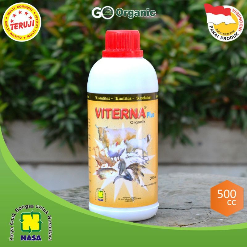 VITERNA Plus/Vitamin ternak/Vitamin ikan/vitamin ayam/vitamin sapi/vitamin hewan/Penafsu makan hewan