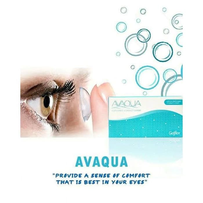 

Softlens Avaqua Gelflex Monthly Bening Transparan Bulanan
