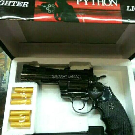 KOREK API MODEL PISTOL PHYTON PELURU / KOREK API REVOLVER / KOREK COLT