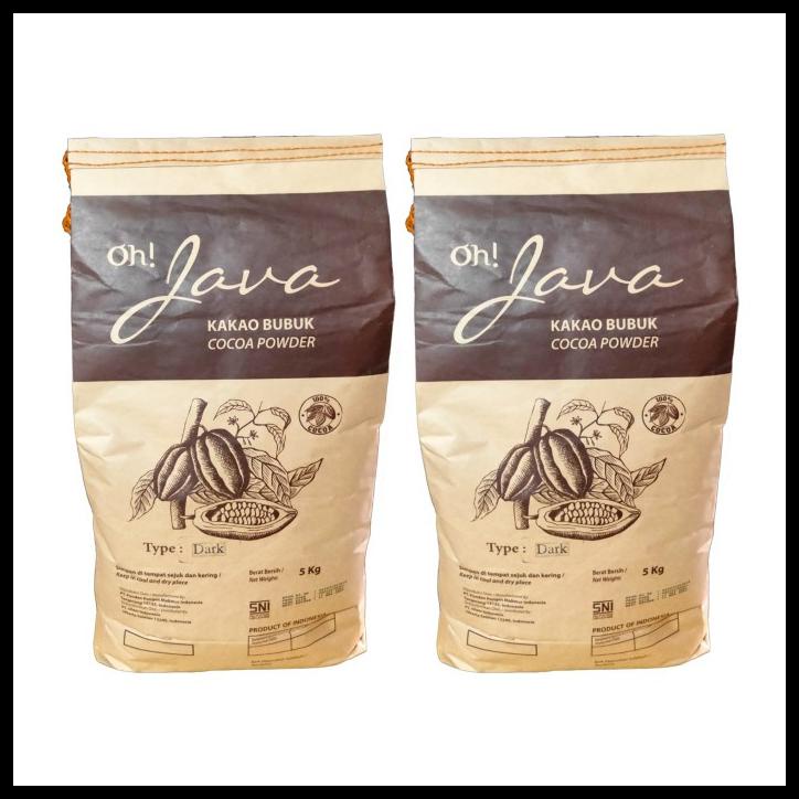 

TERBARUU!! Java Cocoa Dark Powder Premium Kakao Bubuk keto friendly 10kg TERLARIS