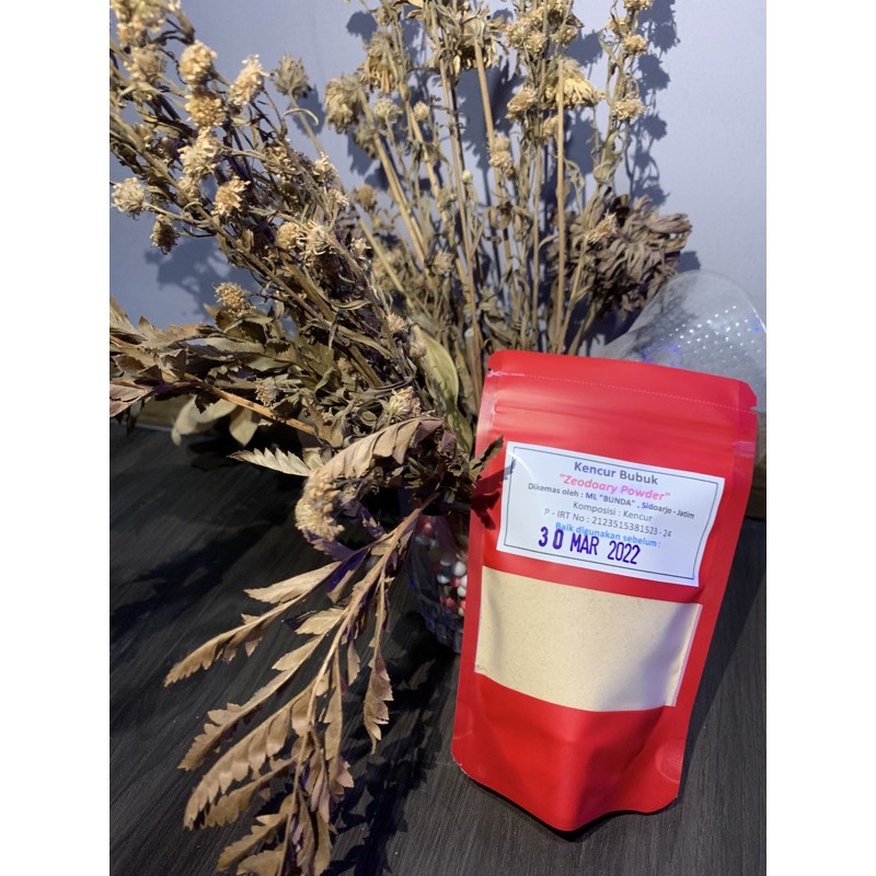 

kencur bubuk (zeodoary powder) 75 gram