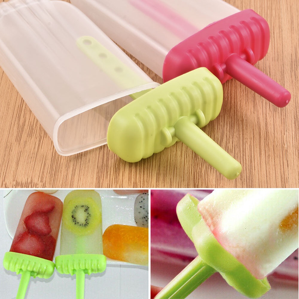 6pcs Cetakan Es Krim Popsicle DIY Untuk Musim Panas