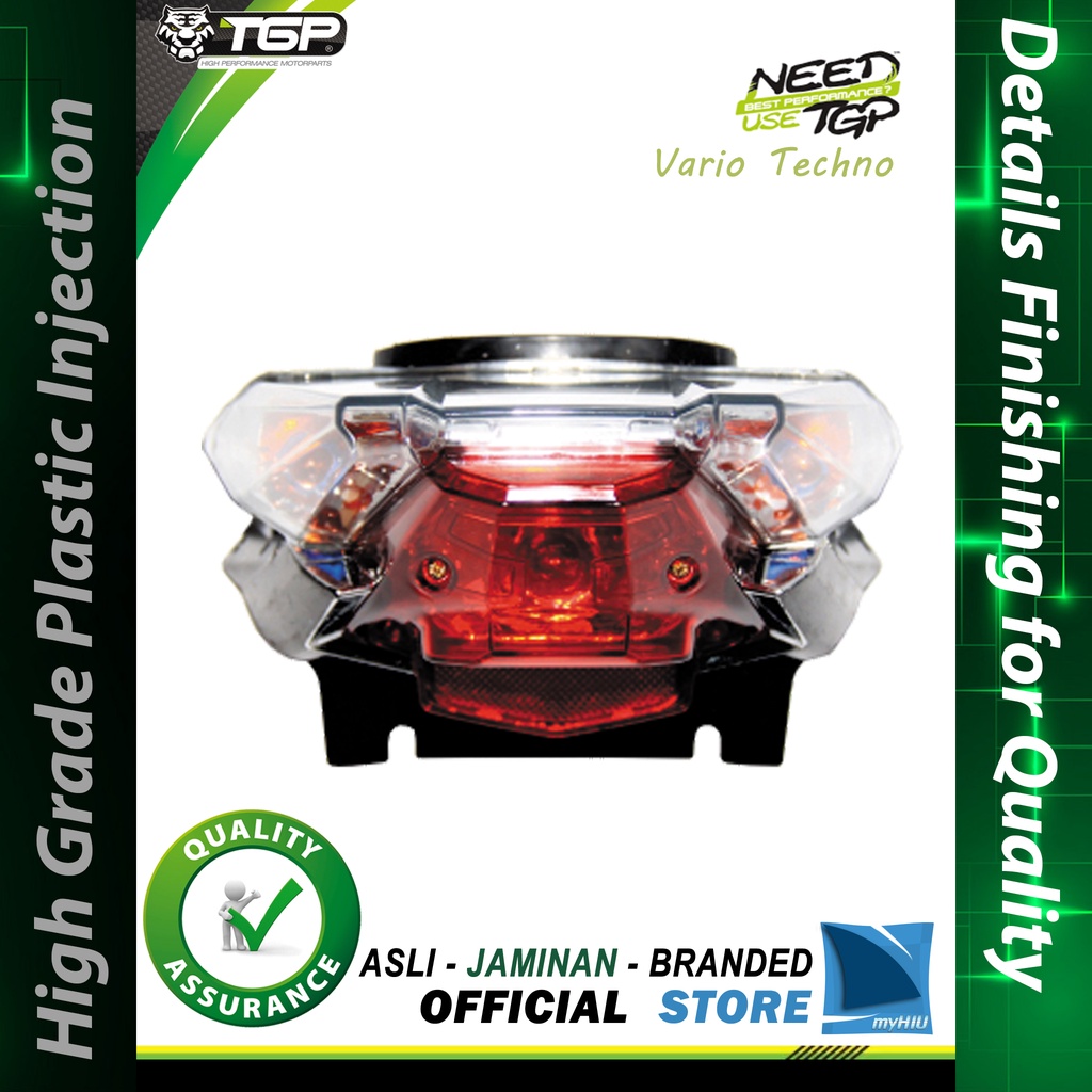 Lampu Belakang / Stop HONDA Vario Techno KOMPLIT - Rear Lamp Assy TGP