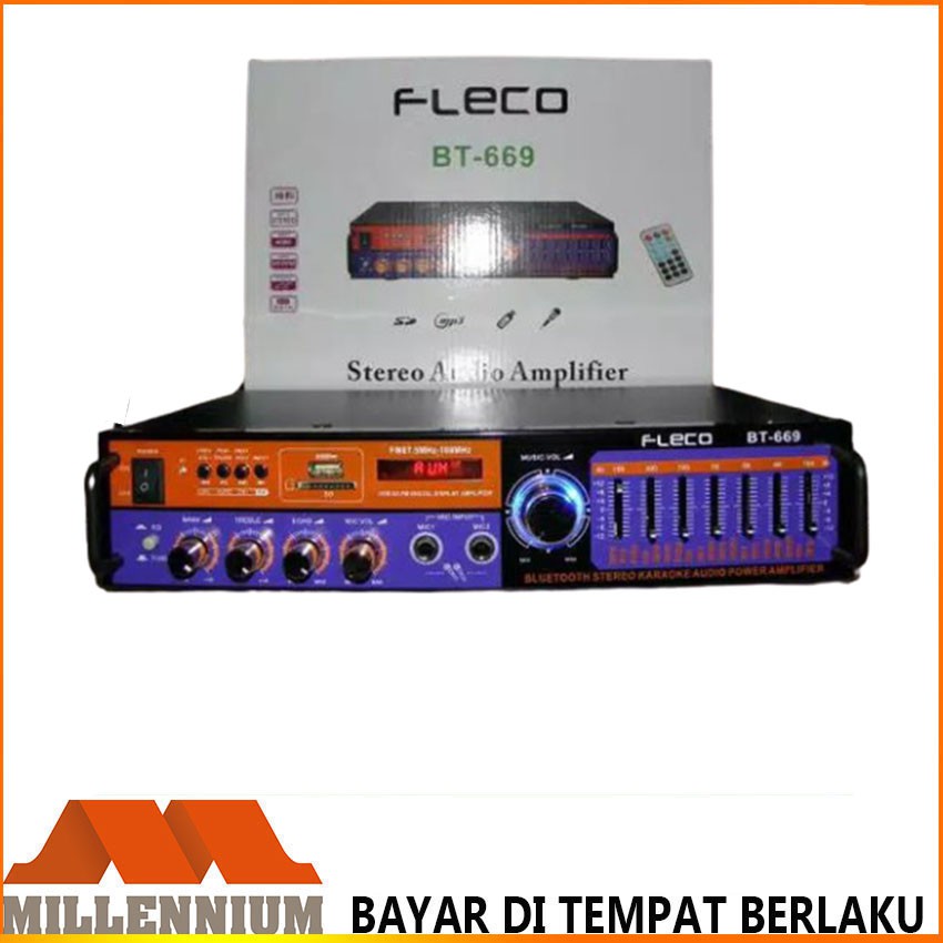 Amplifier/Power Amplifier Fleco BT 669 Bluetooth