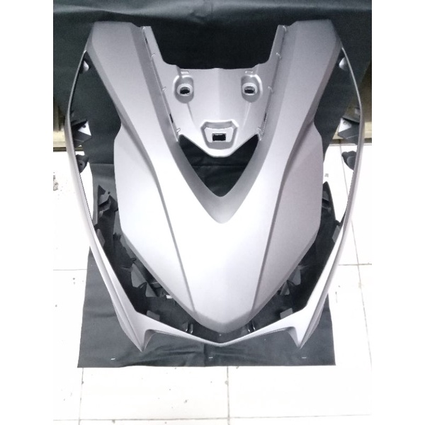 cover fr panel tameng depan beat led 2020 Silver abu abu doff dop original