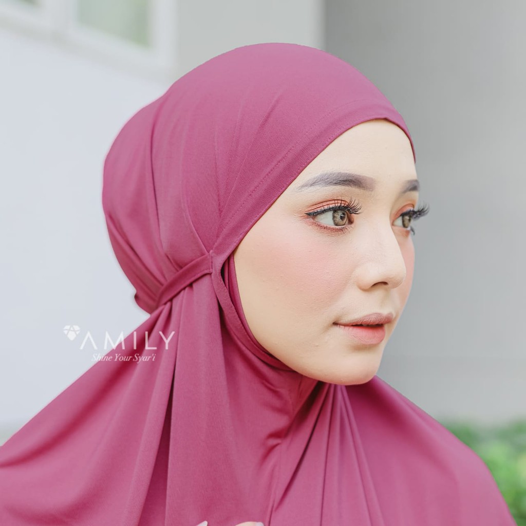 Hijab tali instan Bergo Elif Amily-6