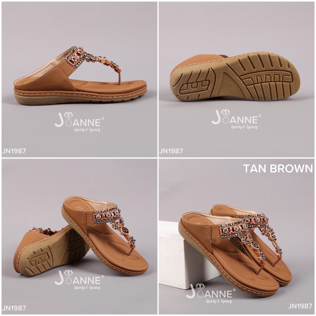 JOANNE Sandals Jepit Shoes #JN1987 ORIGINAL