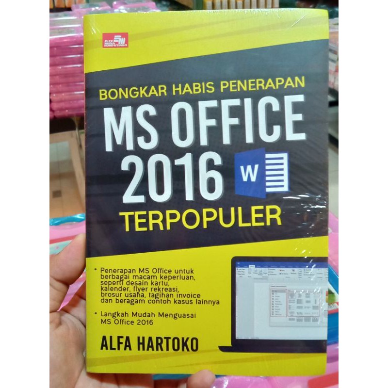 Buku MS Office 2016