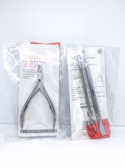 (Isi 3pcs) Pembersih Kutikel Kuku Nail Art Cuticle Nipper Pusher