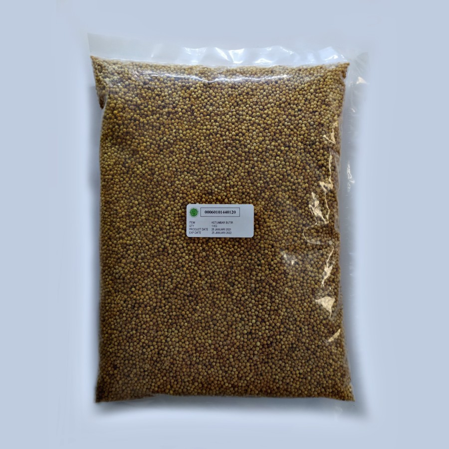 

Ketumbar Biji/Ketumbar Butir 1 kg Pure Asli 100%