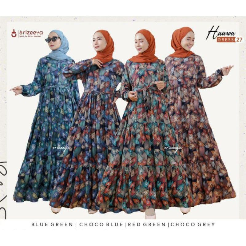 Dress Viscose Orizeeya / Hawa Dress 27