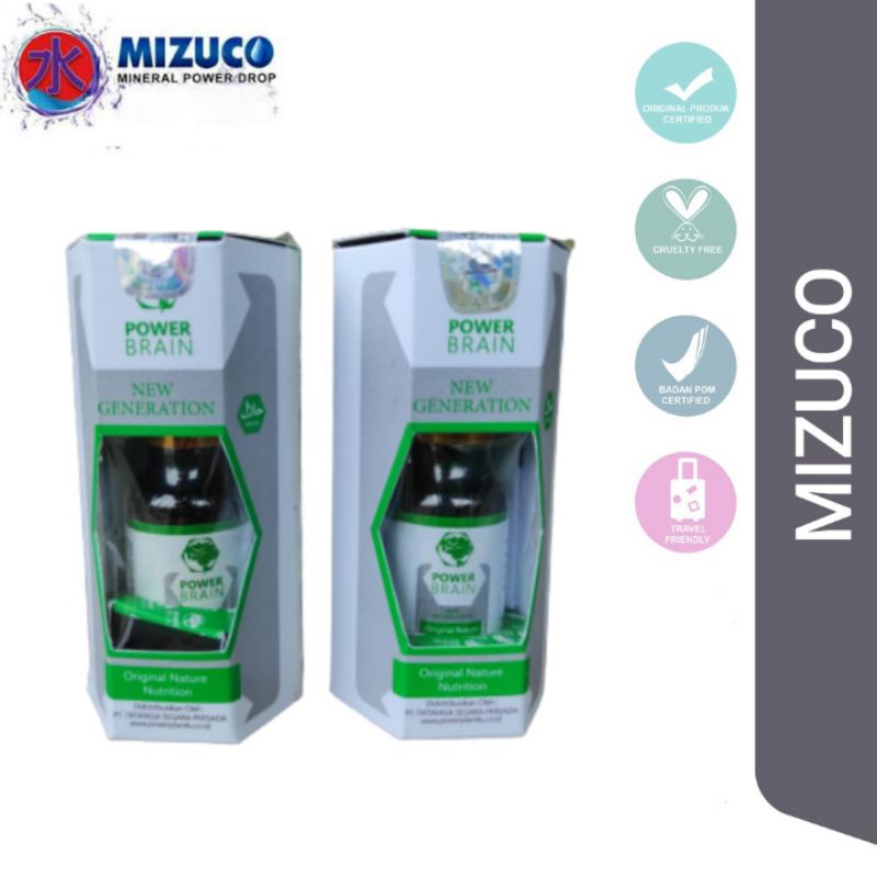 MIZUCO Power Brain - Terapi Vitamin Otak