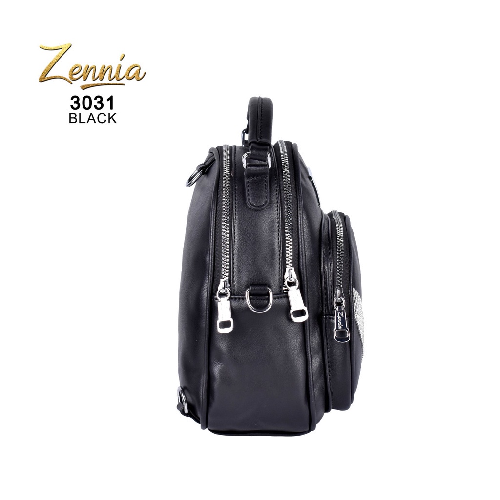 (TSI) Tas Selempang Wanita Zennia 3031 Tas Fashion Korea Selempang Wanita Import Elegant Outdoor Sling Bag Anak Remaja Perempuan Crossbody Travel Hp Kecil Trendy Fashion Cewek Casual Pesta Style