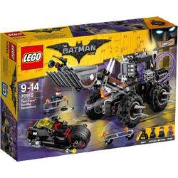 Unik  Lego 70915 Batman Movie The Two Face Double Demolition  Limited