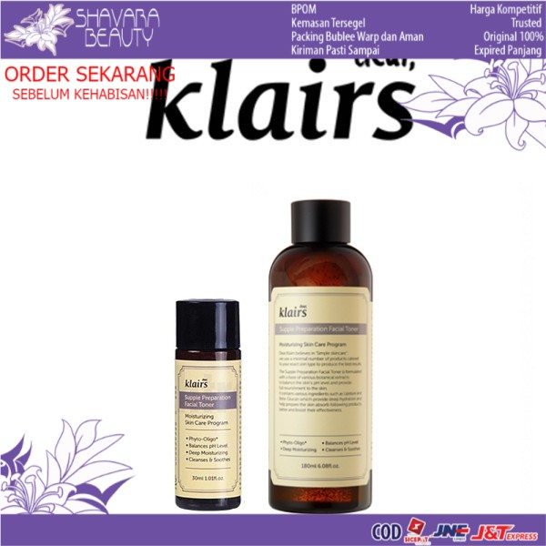 Klairs Supple Preparation Facial Toner