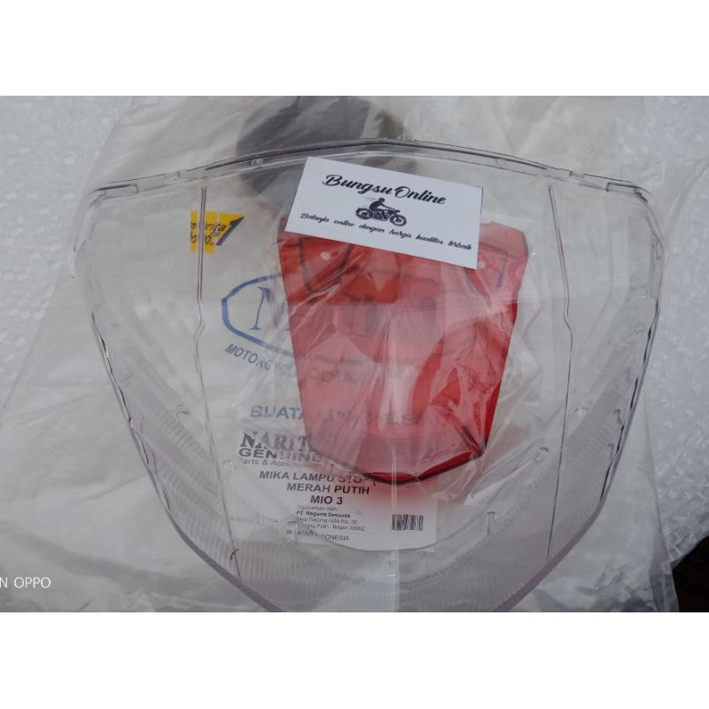 Kaca mika lampu stop belakang mio m3 mio z