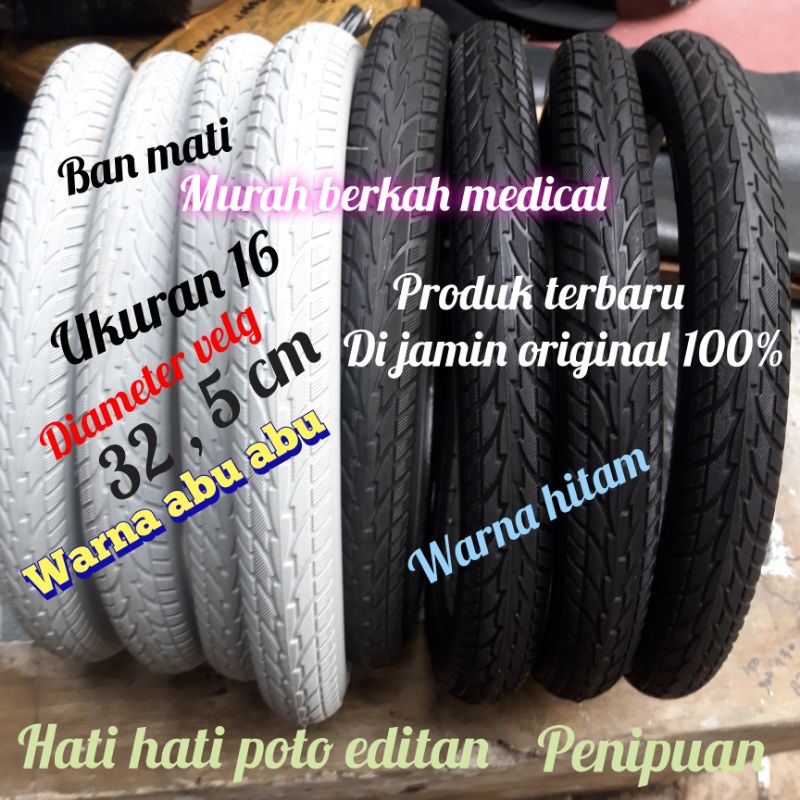 Ban mati 16 kursi roda produk terbaru harga termurah