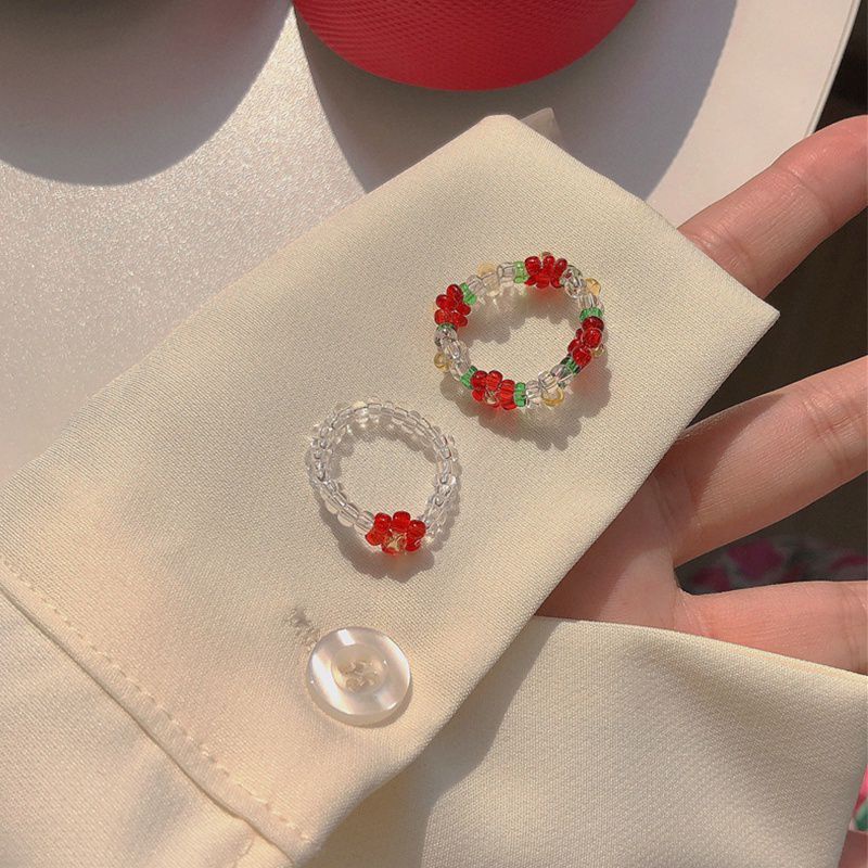 PROMO New Variation | Gelang Beads | Korean Bracelete | Cincin Manik | Beads Ring