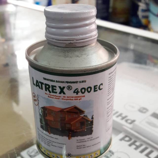  Obat  anti rayap  latrex 400ec 100ml Shopee Indonesia