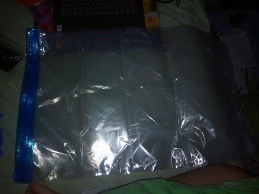 Vacuum Plastik / Vacum Plastic Bag Travel / Vakum Baju Pakaian 50 X 70