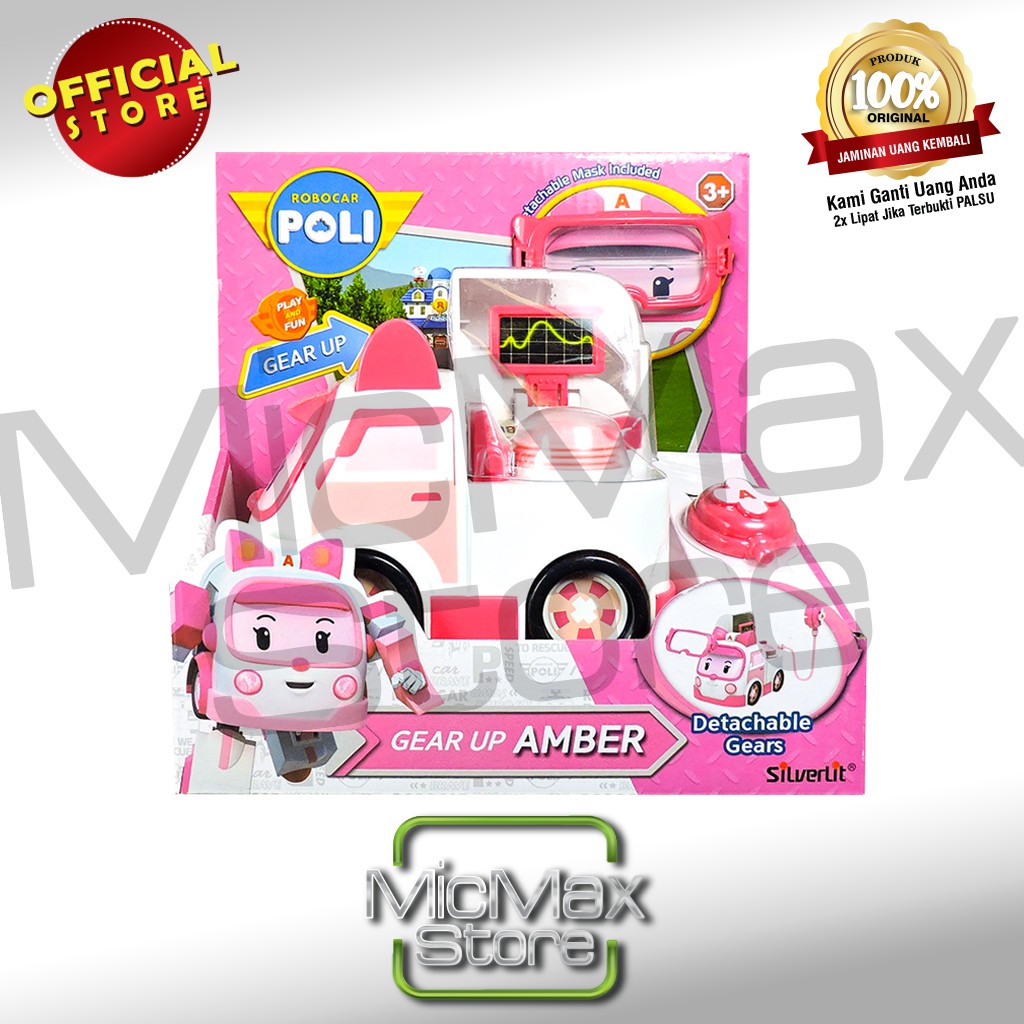 Robocar Poli Gear Up Amber