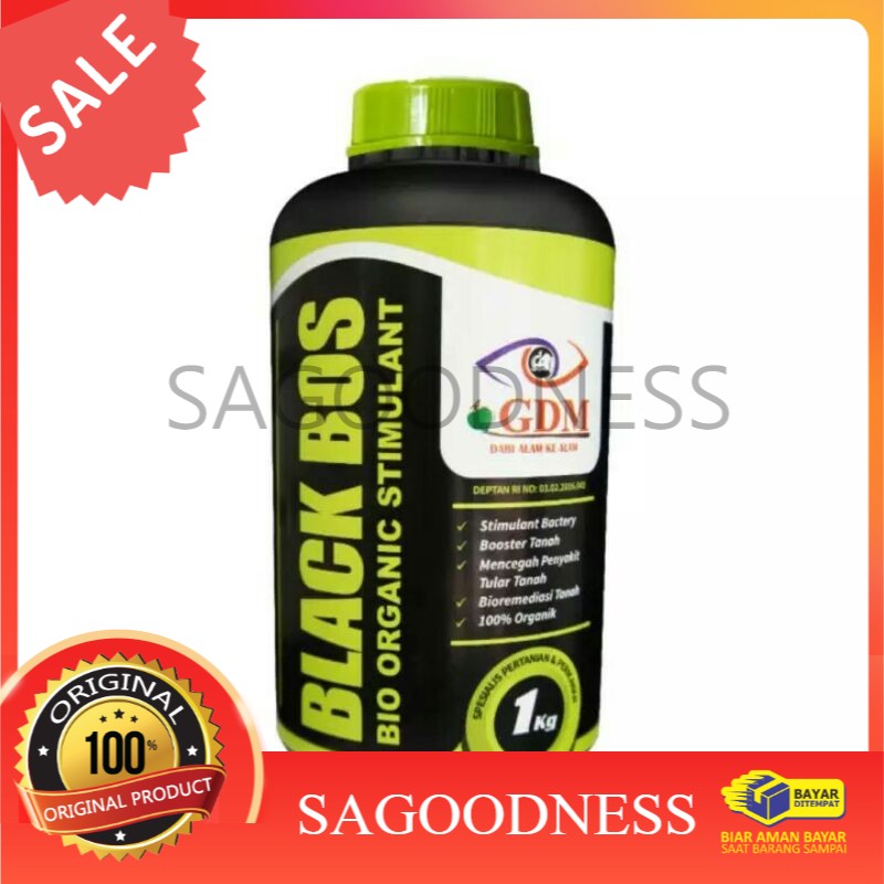 Pupuk GDM Black BOS (Bio Organic Stimulant) original