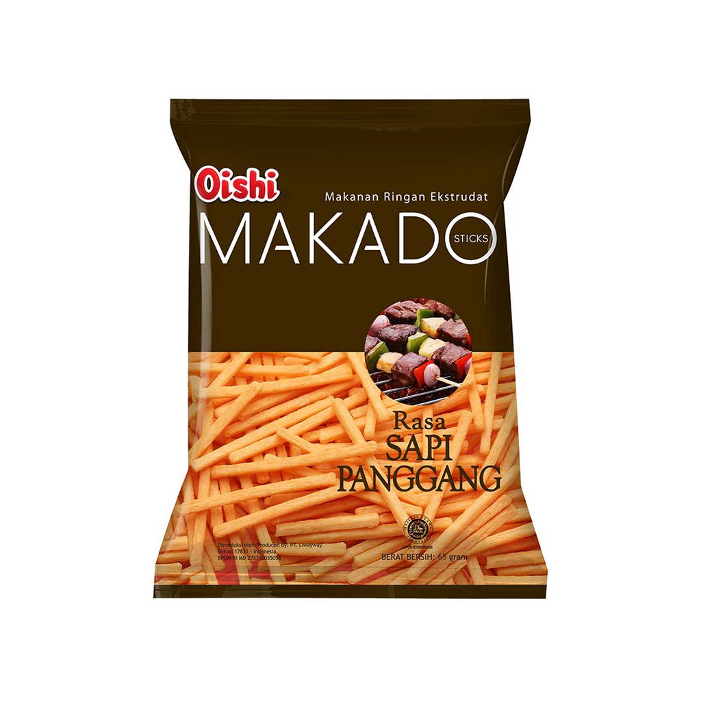 

Oishi Makado Sapi Panggang 70G