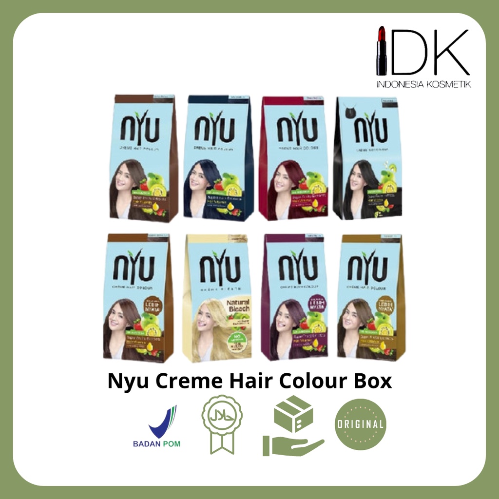 Nyu Creme Hair Colour Box