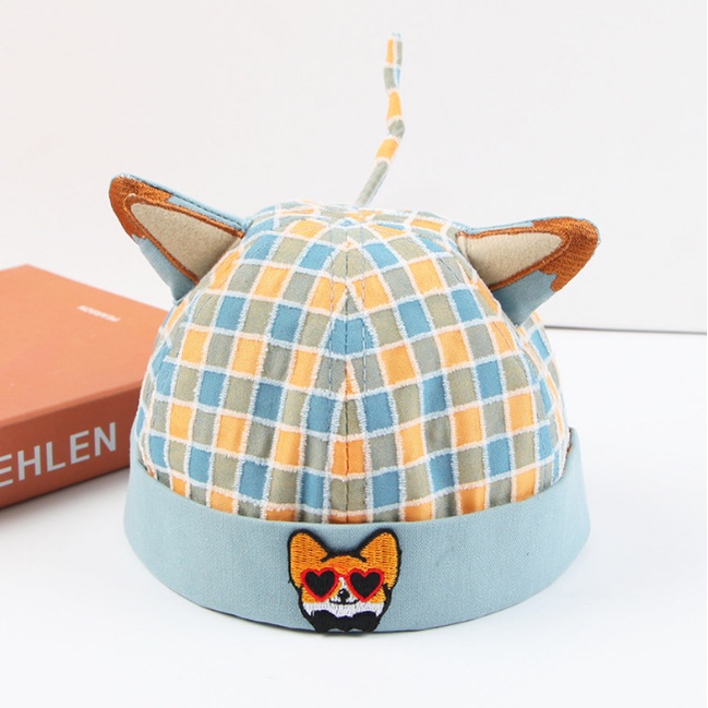 Topi Anak Bayi Laki Laki Perempuan Motif Kuping Anjing Lucu Aksesoris fashion pakaian anak HTX