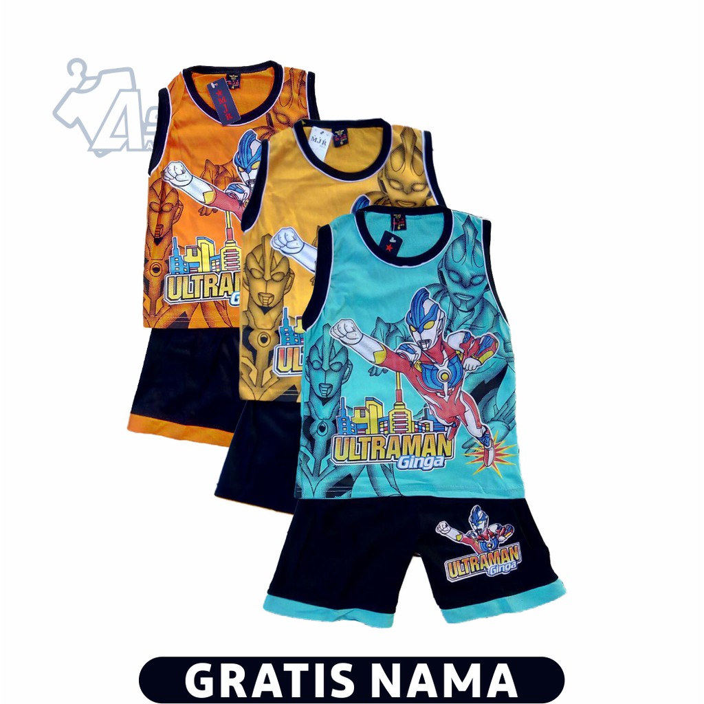 Baju Anak Ultraman Singlet tangtop