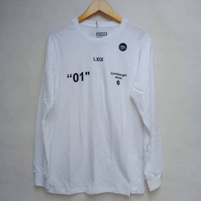 Kaos Bombboogie Lengan Panjang