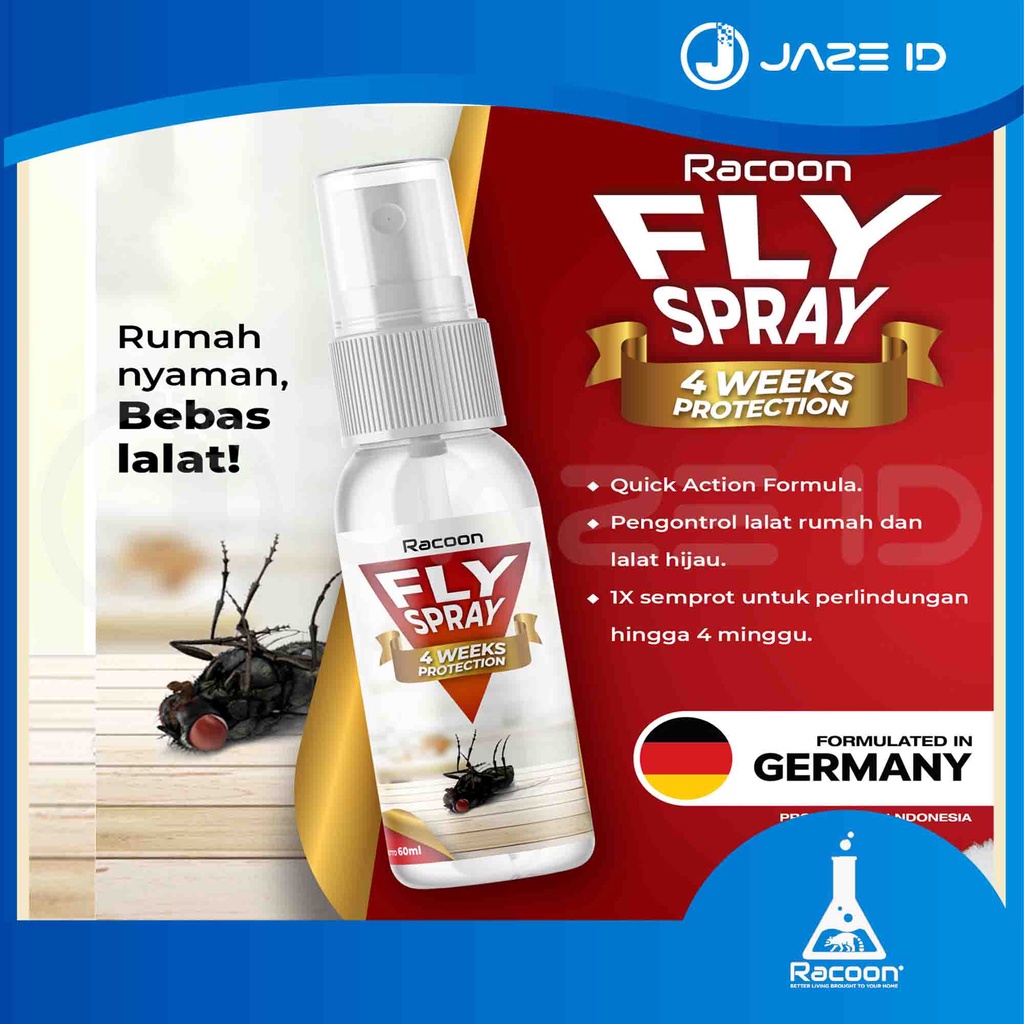 RACOON Cairan Pembasmi Lalat Racun Lalat Garansi Fly Remover Spray