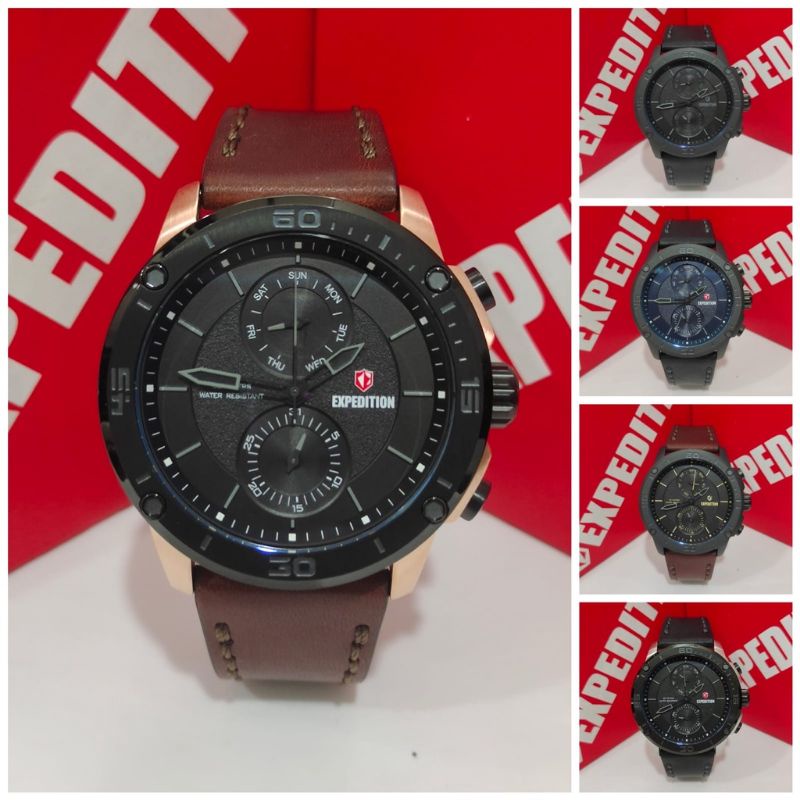 TERMURAH JAM PRIA CHRONOGRAPH EXPEDITION ORIGINAL E6821 E 6821 GARANSI RESMI 1 TH