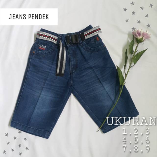[READY] Celana Pendek Jeans Anak Laki-Laki 5-10 tahun